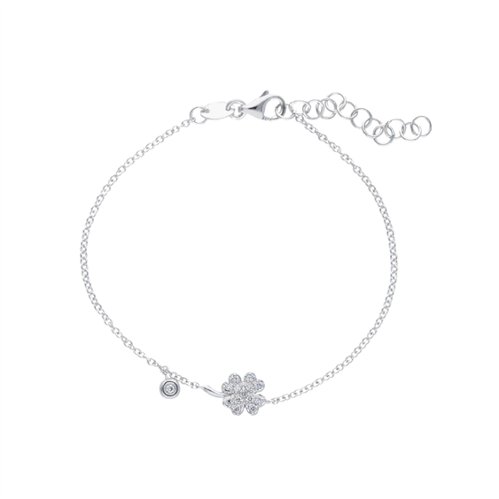 Bracelet Babila Milano Femme in Or blanc Diamante 0.09 Ct 203820 - 203820